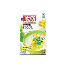 BROWN POLSON CORNFLOUR 100g                    